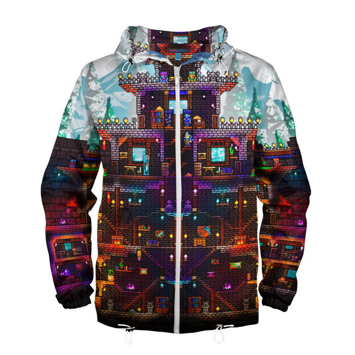 Мужская ветровка 3D Terraria фото