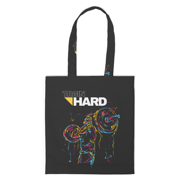 Шоппер 3D Train hard фото