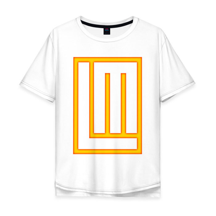 Мужская футболка хлопок Oversize LINDEMANN фото