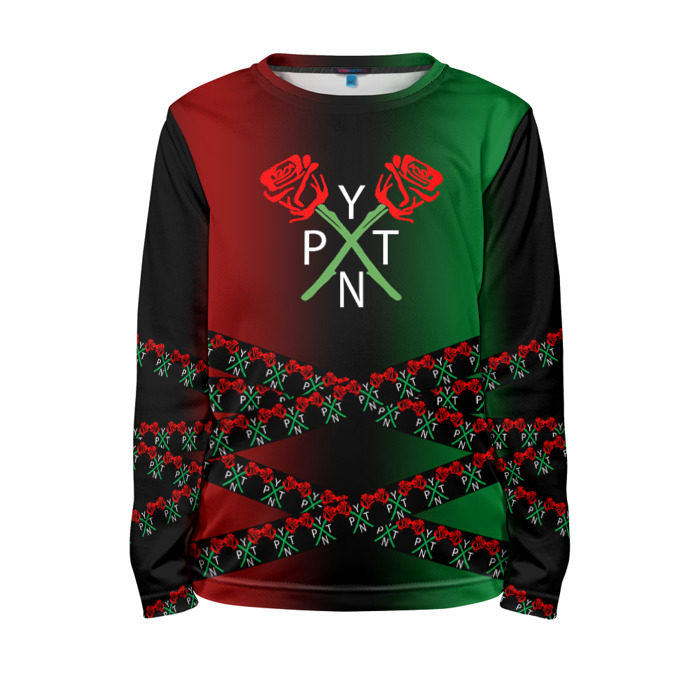 Детский лонгслив 3D ТИКТОКЕР - PAYTON MOORMEIE. фото