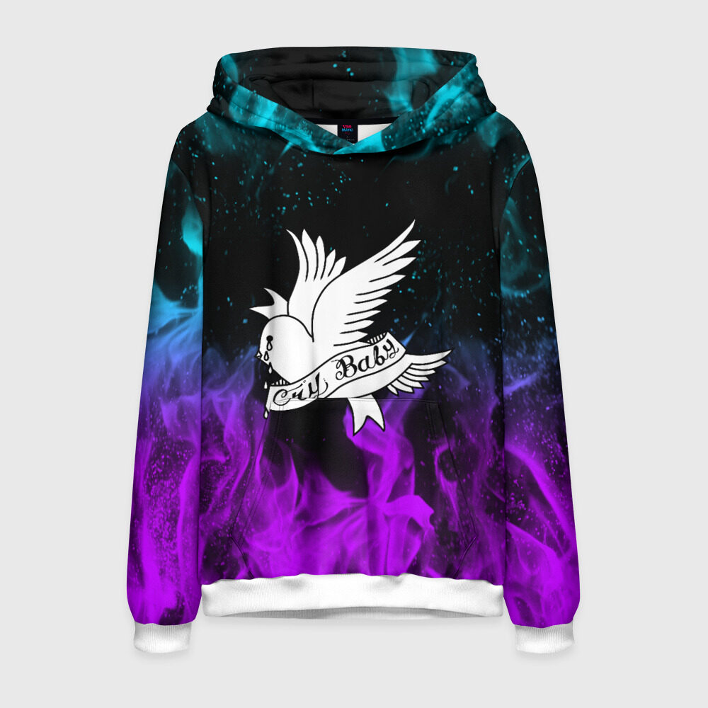 Мужская толстовка 3D LIL PEEP CRY BABY фото