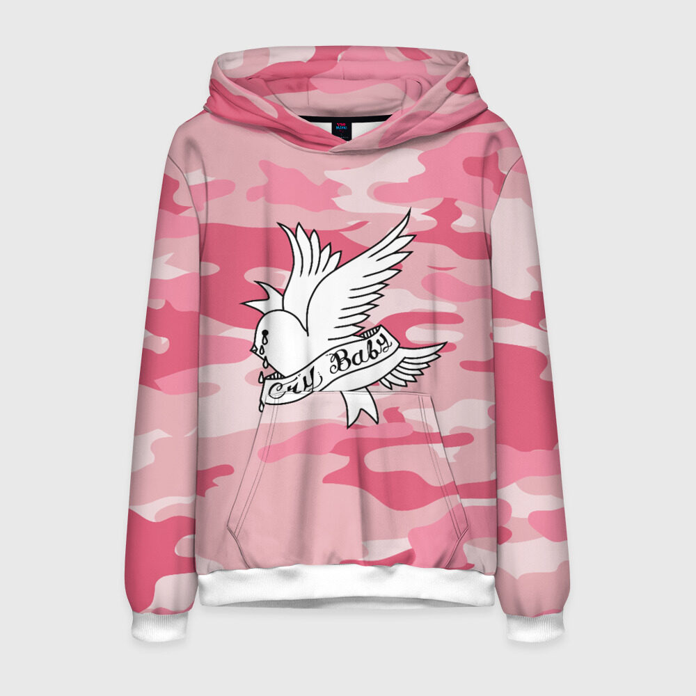 Мужская толстовка 3D LIL PEEP CRY BABY фото