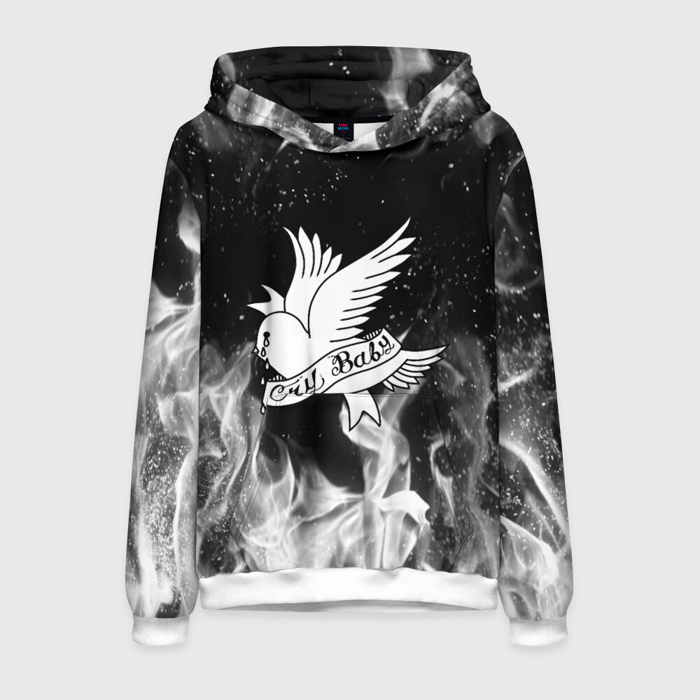 Мужская толстовка 3D LIL PEEP CRY BABY фото