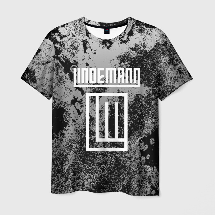 Мужская футболка 3D LINDEMANN фото