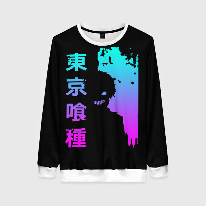 Женский свитшот 3D Tokyo Ghoul фото