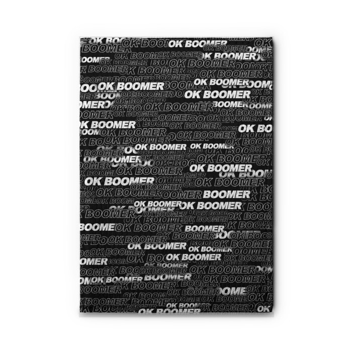 Обложка для автодокументов OK BOOMER фото