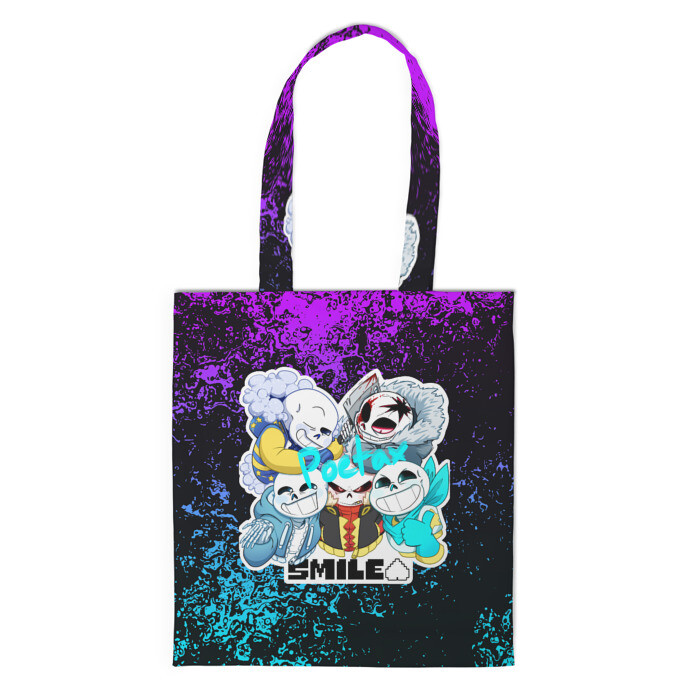 Шоппер 3D UNDERTALE | АНДЕРТЕЙЛ | САНС фото