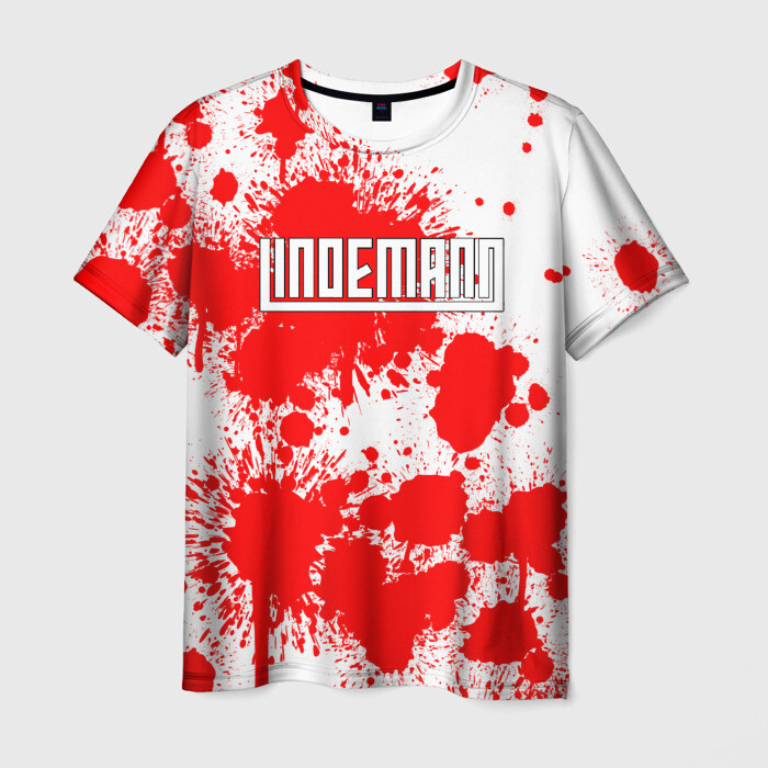 Мужская футболка 3D LINDEMANN фото