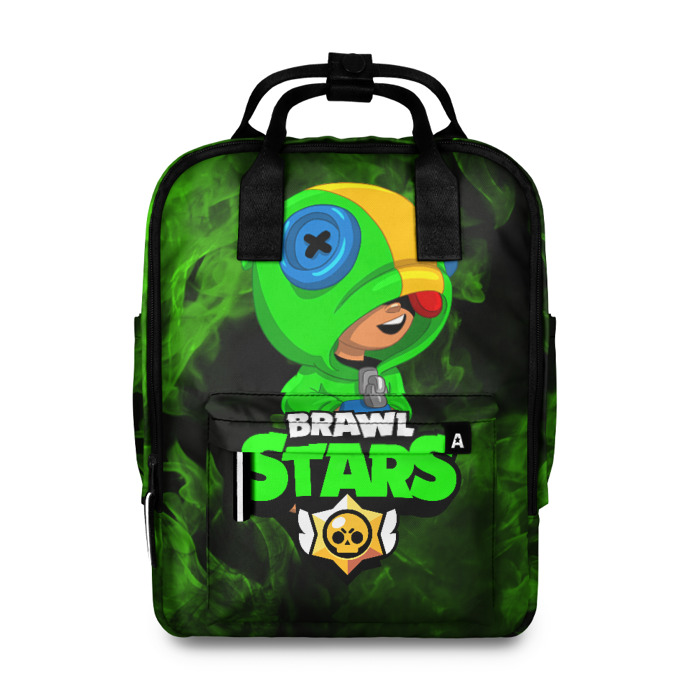 Женский рюкзак 3D BRAWL STARS LEON фото