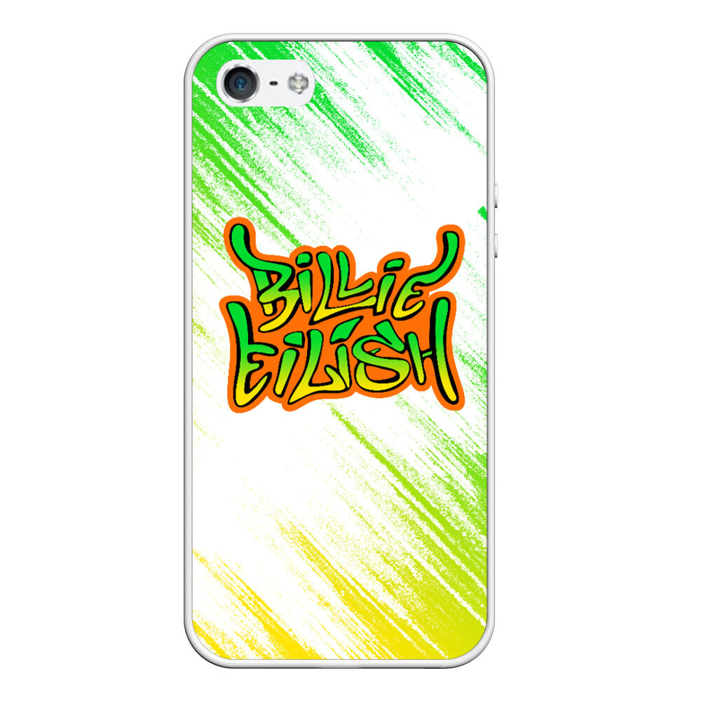 Чехол для iPhone 5/5S матовый billie eilish фото