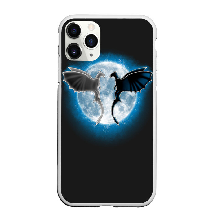 Чехол для iPhone 11 Pro матовый Как приручить дракона фото