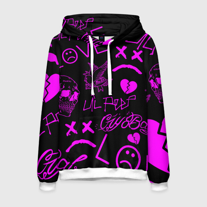 Мужская толстовка 3D Lil Peep фото