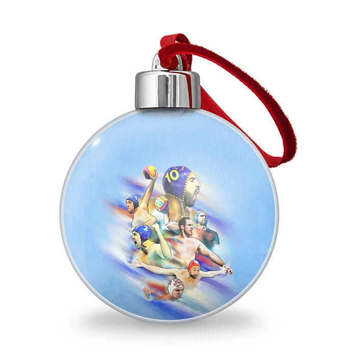 Ёлочный шар Water polo players фото