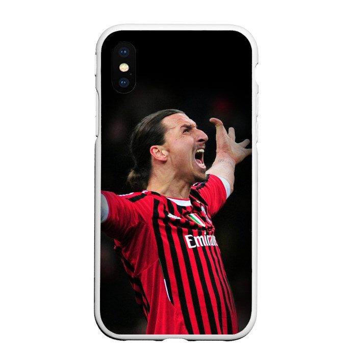 Чехол для iPhone XS Max матовый Златан Ибрагимович фото