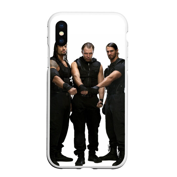 Чехол для iPhone XS Max матовый Wwe фото