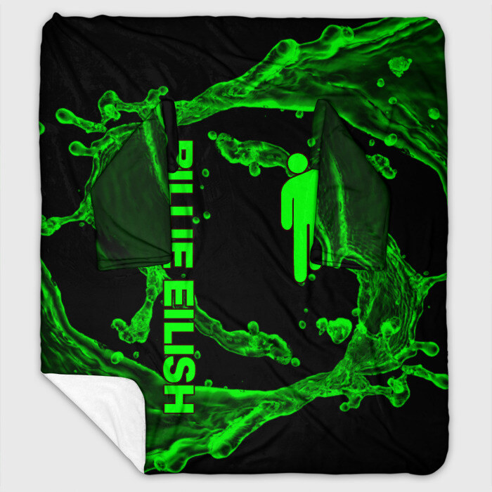 Плед с рукавами BILLIE EILISH фото