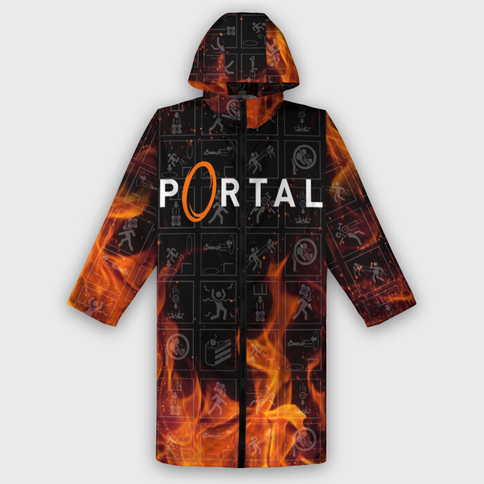 Дождевик унисекс 3D PORTAL фото