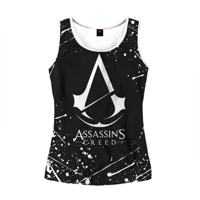 Женская майка 3D ASSASSIN`S CREED фото
