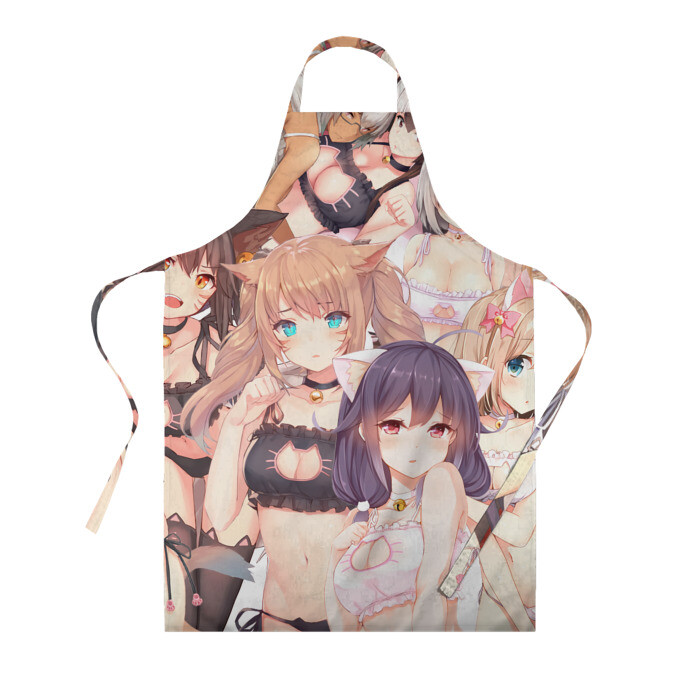 Фартук 3D Ахегао фото