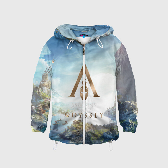 Детская ветровка 3D ASSASSIN`S CREED | АССАССИНС КРИД (Z) фото