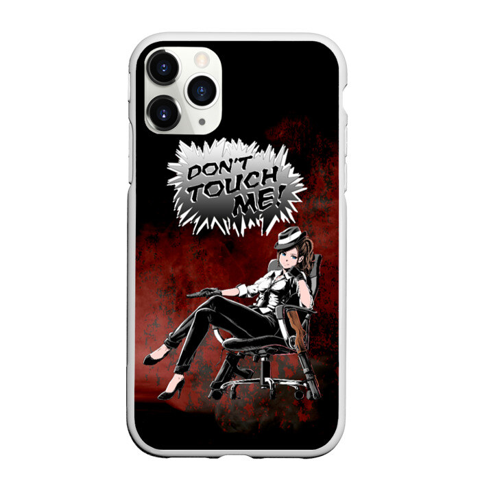 Чехол для iPhone 11 Pro матовый Гангстер фото
