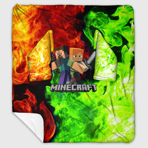 Плед с рукавами MINECRAFT фото