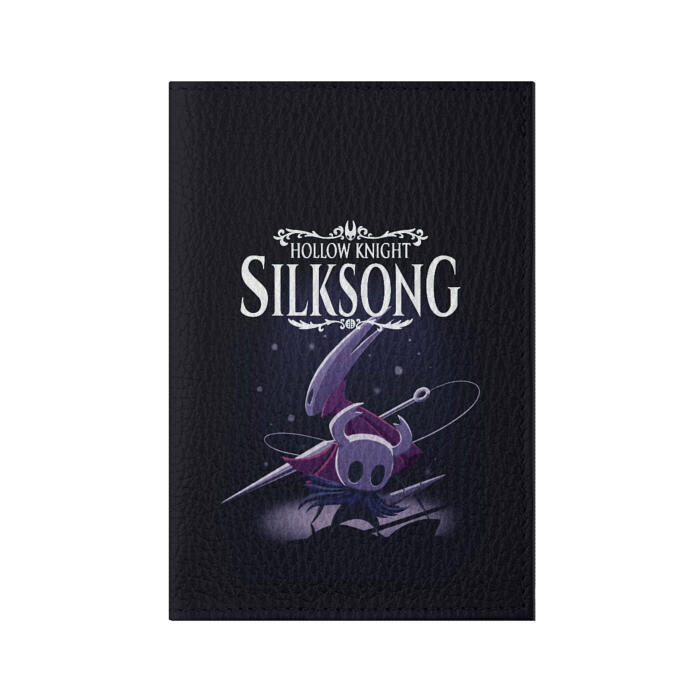 Обложка для паспорта матовая кожа Hollow Knight фото
