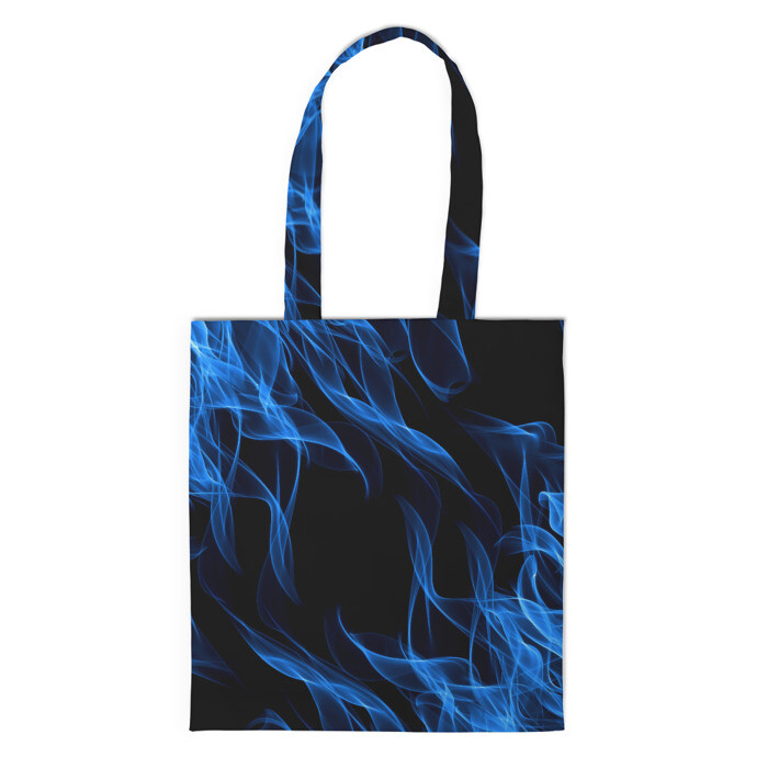 Шоппер 3D BLUE FIRE FLAME фото