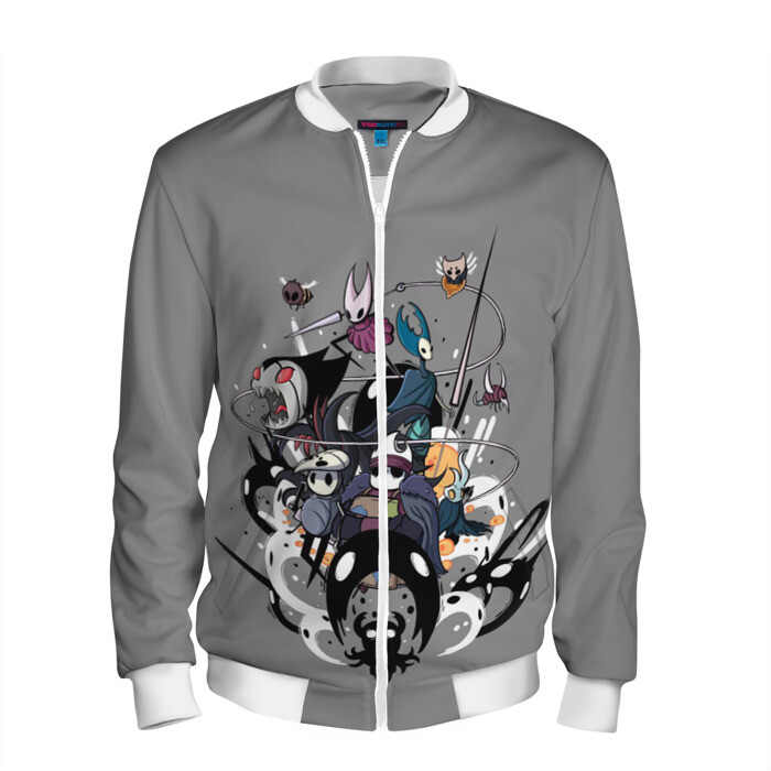 Мужской бомбер 3D Hollow Knight фото