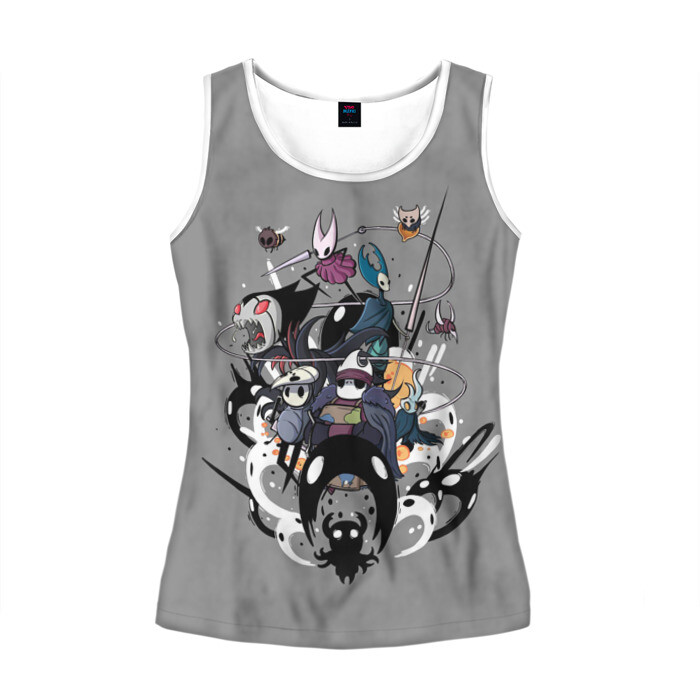 Женская майка 3D Hollow Knight фото