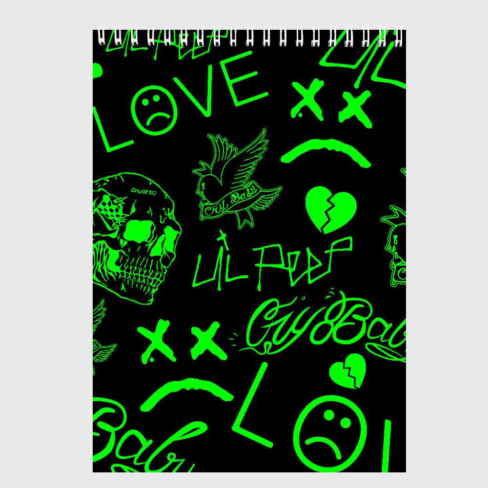 Скетчбук Lil Peep фото