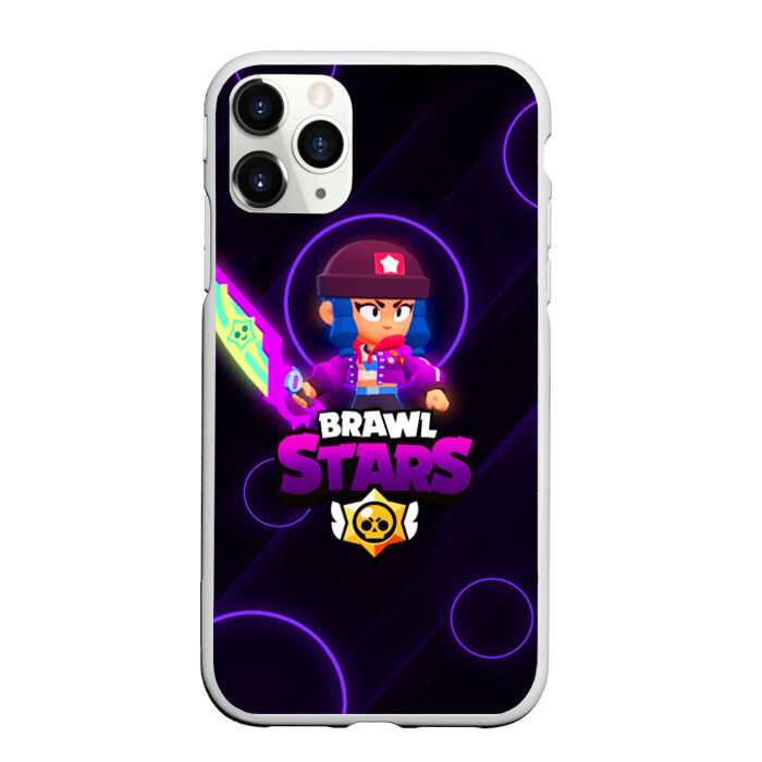 Чехол для iPhone 11 Pro матовый Brawl Stars Heroine Bibi фото
