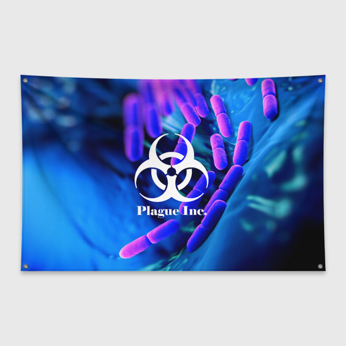 Флаг-баннер PLAGUE INC фото