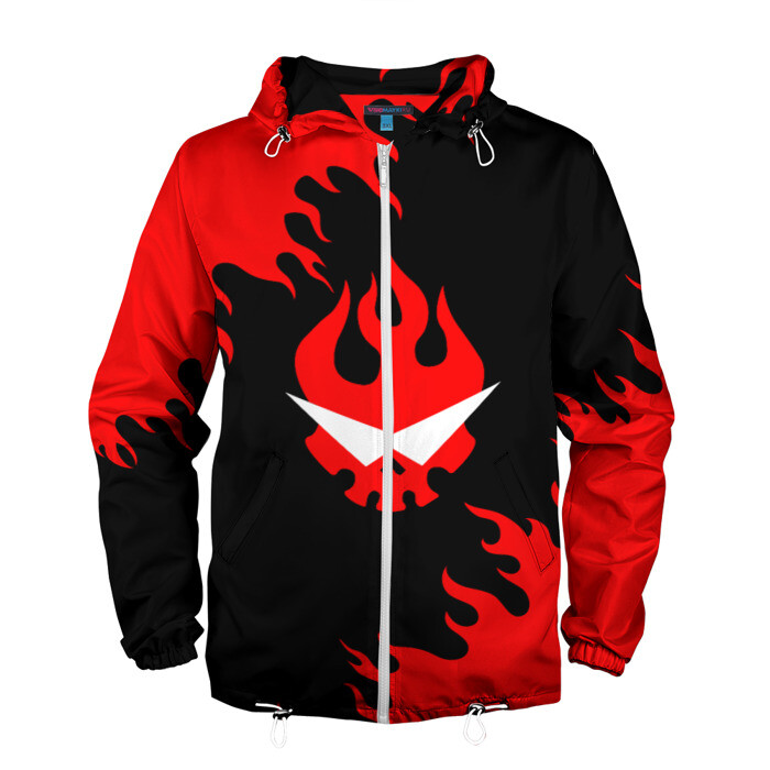 Мужская ветровка 3D GURREN LAGANN фото