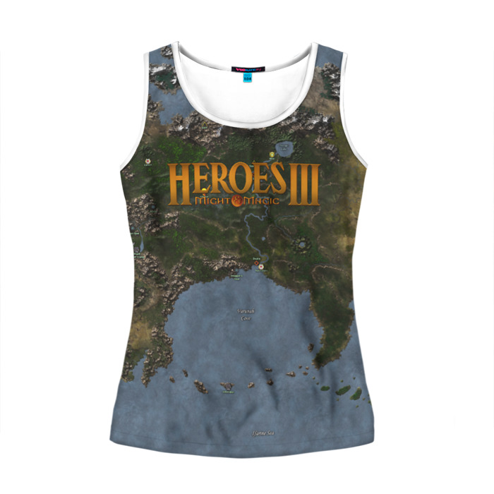 Женская майка 3D ГЕРОИ 3 фото