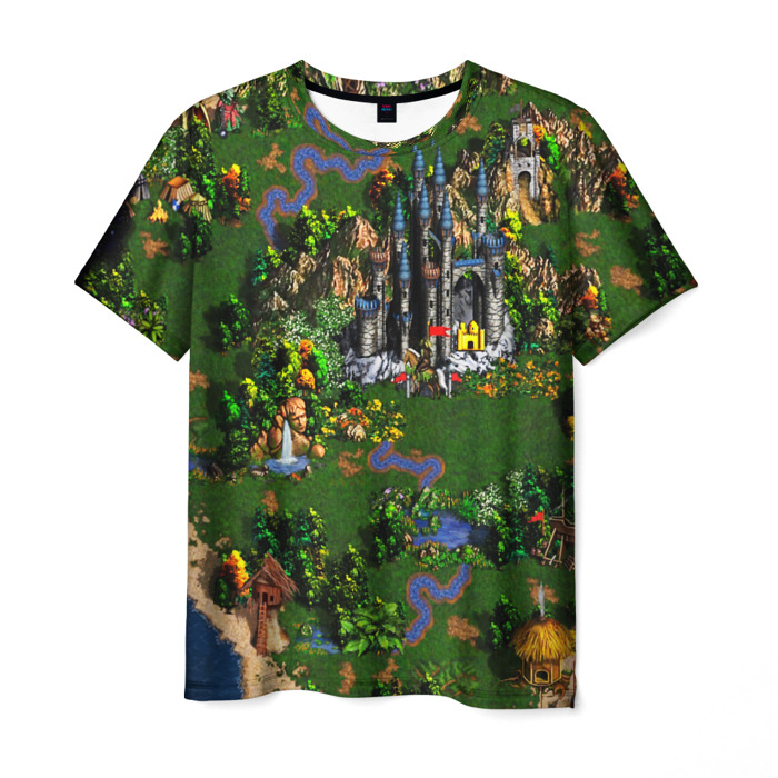 Мужская футболка 3D Heroes of Might and Magic фото
