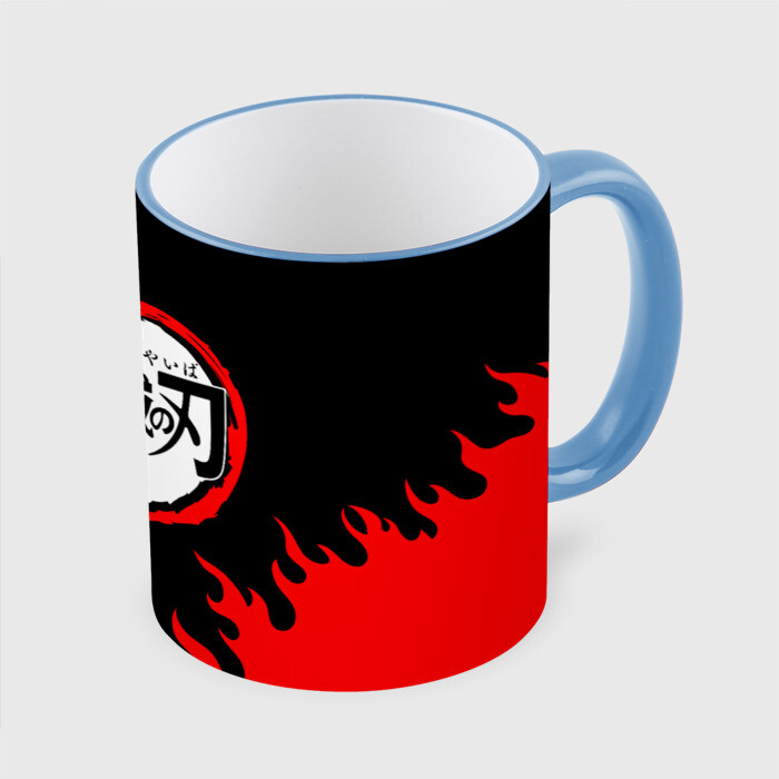 Кружка с полной запечаткой Kimetsu no Yaiba разрыв фото