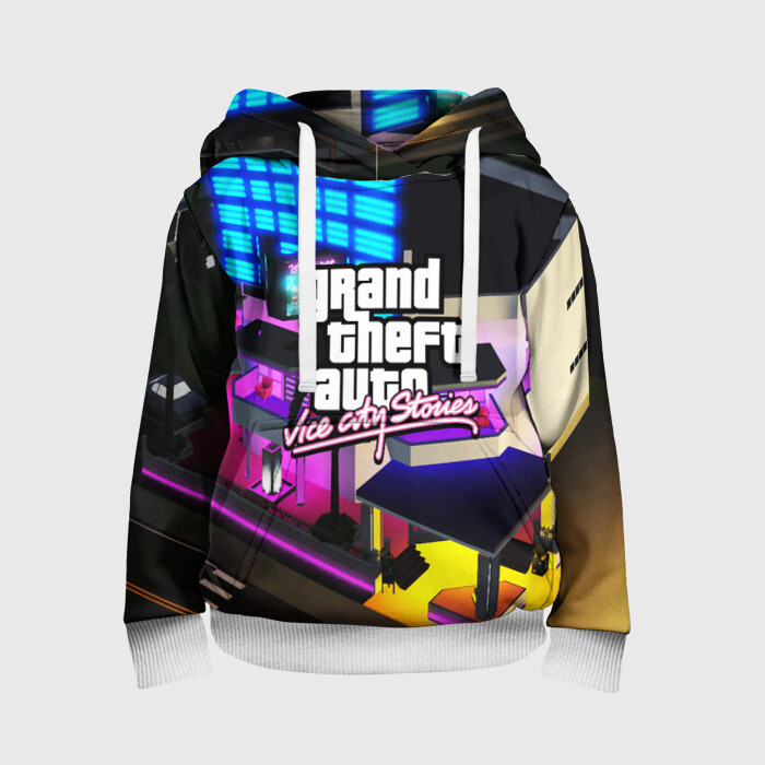 Детская толстовка 3D GTA:VICE CITY фото