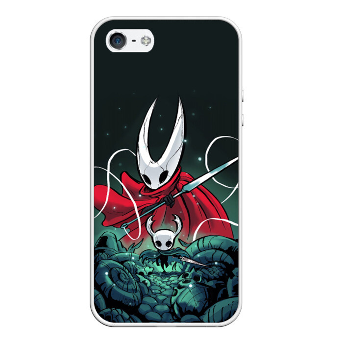 Чехол для iPhone 5/5S матовый Hollow Knight фото