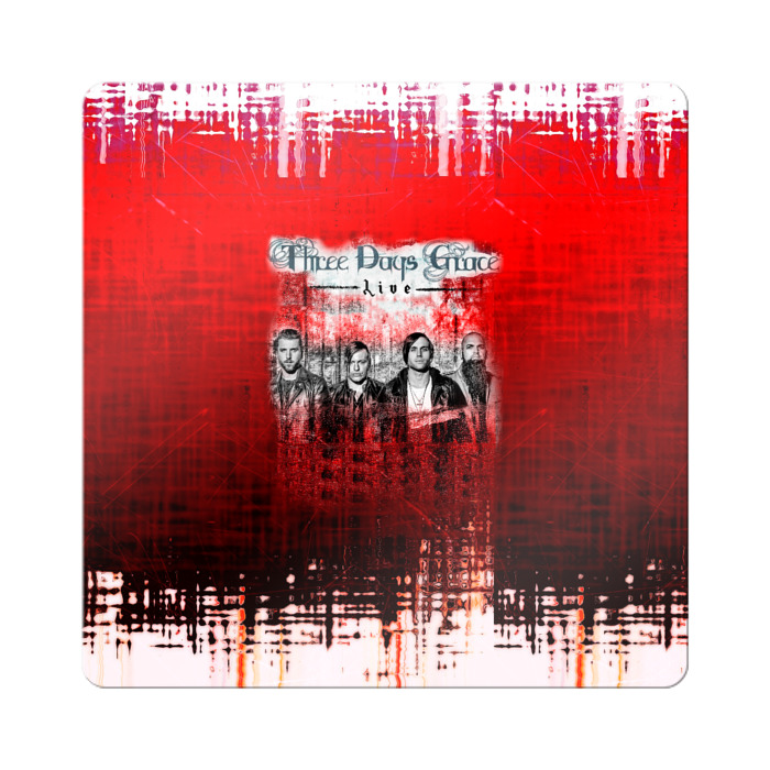 Магнит виниловый Квадрат Three Days Grace фото