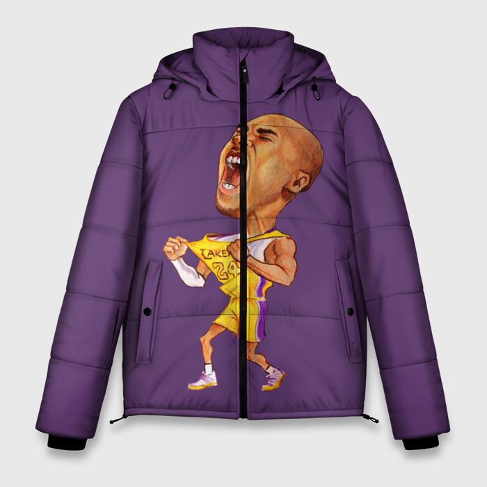 Мужская зимняя куртка 3D Kobe Bryant фото
