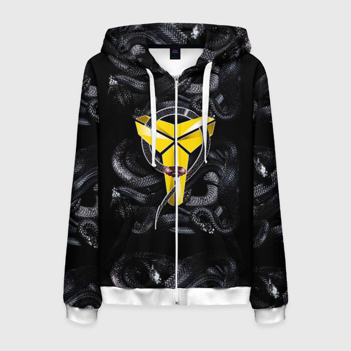 Мужская толстовка 3D на молнии Los Angeles Lakers(Kobe Bryan) фото