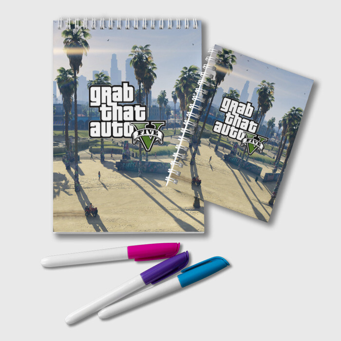 Блокнот GRAND THEFT AUTO 5 фото