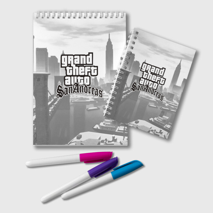 Блокнот GTA SanAndreas фото