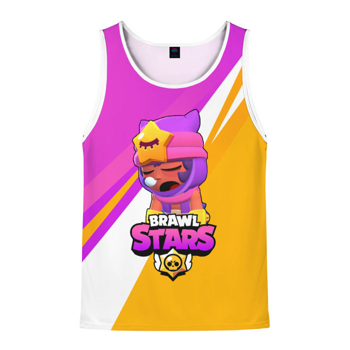 Мужская майка 3D Brawl stars Sandy фото