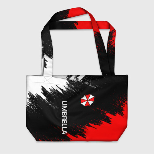 Пляжная сумка 3D UMBRELLA CORP | АМБРЕЛЛА КОРП (Z) фото
