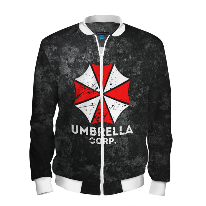 Мужской бомбер 3D UMBRELLA CORP фото