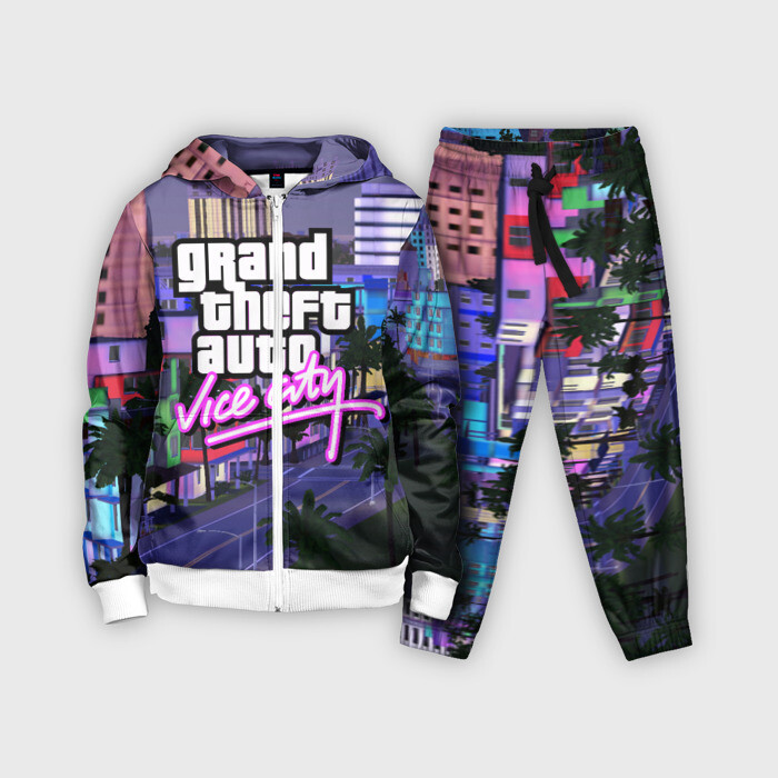 Детский костюм 3D Grand Theft Auto Vice City фото