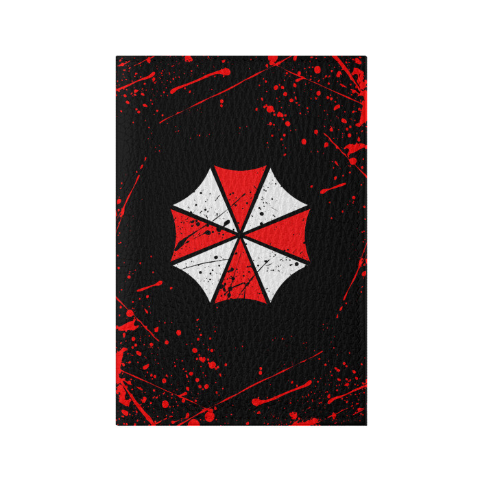 Обложка для паспорта матовая кожа UMBRELLA CORP фото