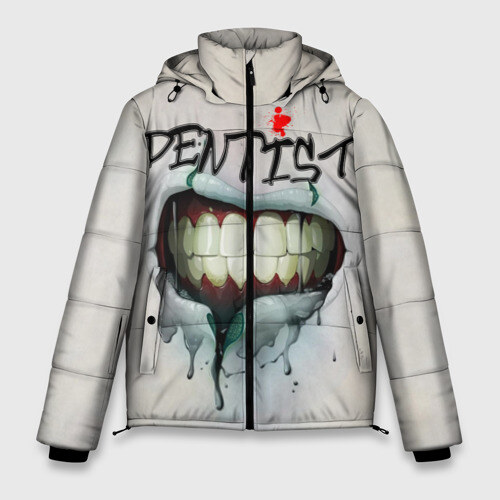 Мужская зимняя куртка 3D Dentist фото